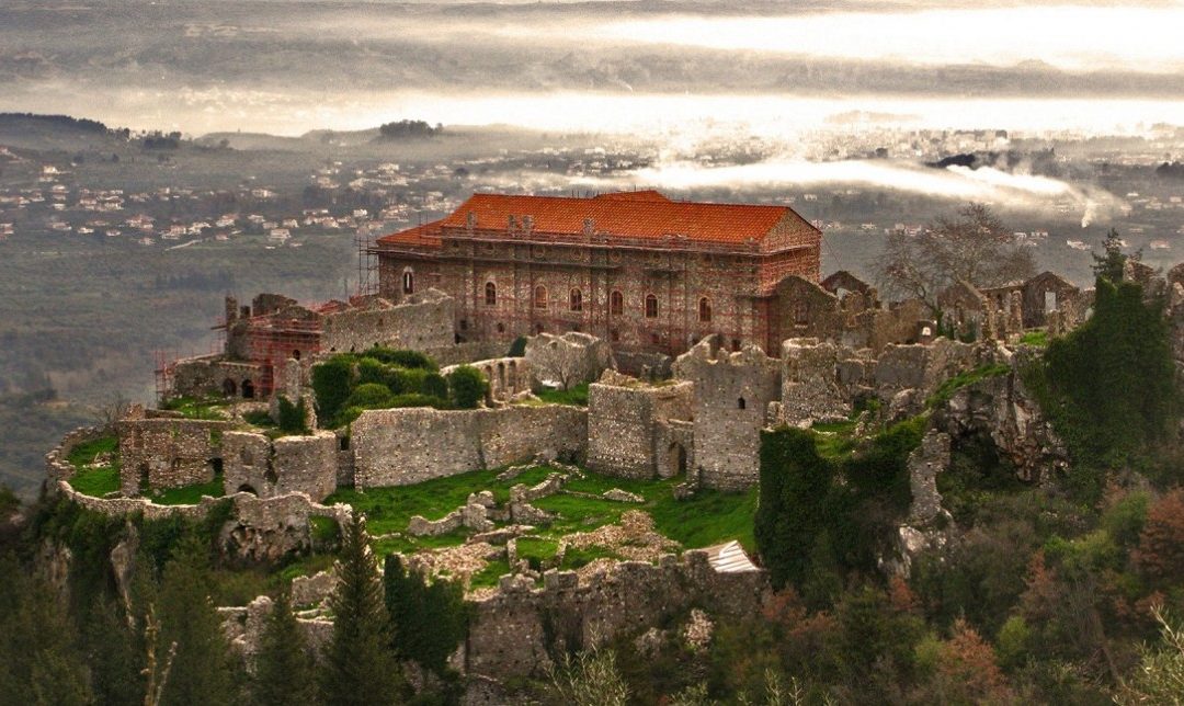 Mistrá, la fortaleza bizantina en Grecia