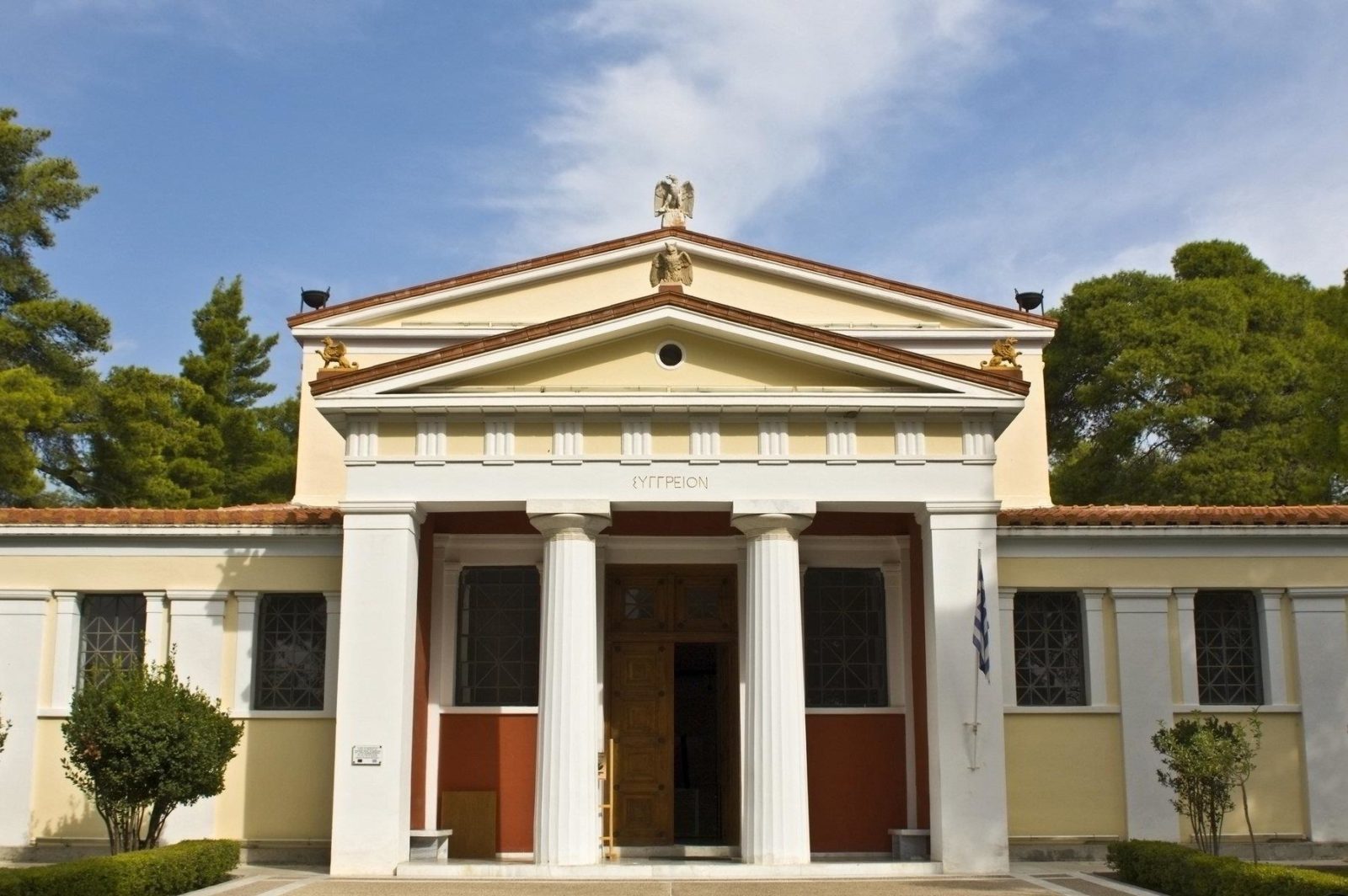 El Museo de Olimpia, obras monumentales