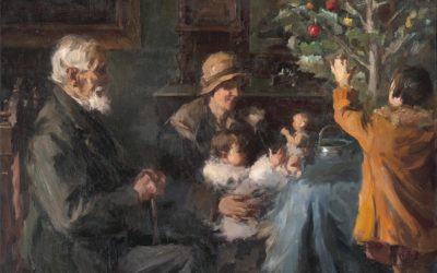 Las tradiciones de navidad y año nuevo en el arte griego