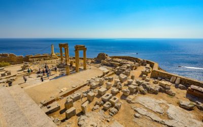 Lindos, una acrópolis sobre una imponente roca